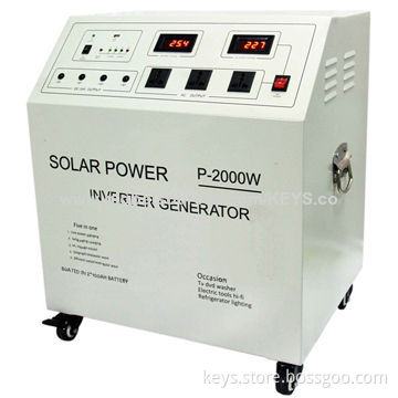 Pure wave 1000W solar generator power system for home